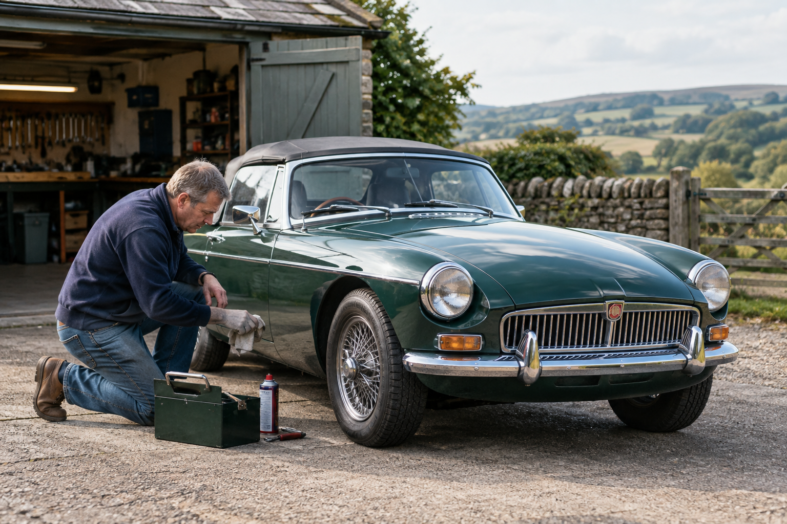 Keeping an MGB Ready to Drive: Storage, Servicing and Recommissioning
